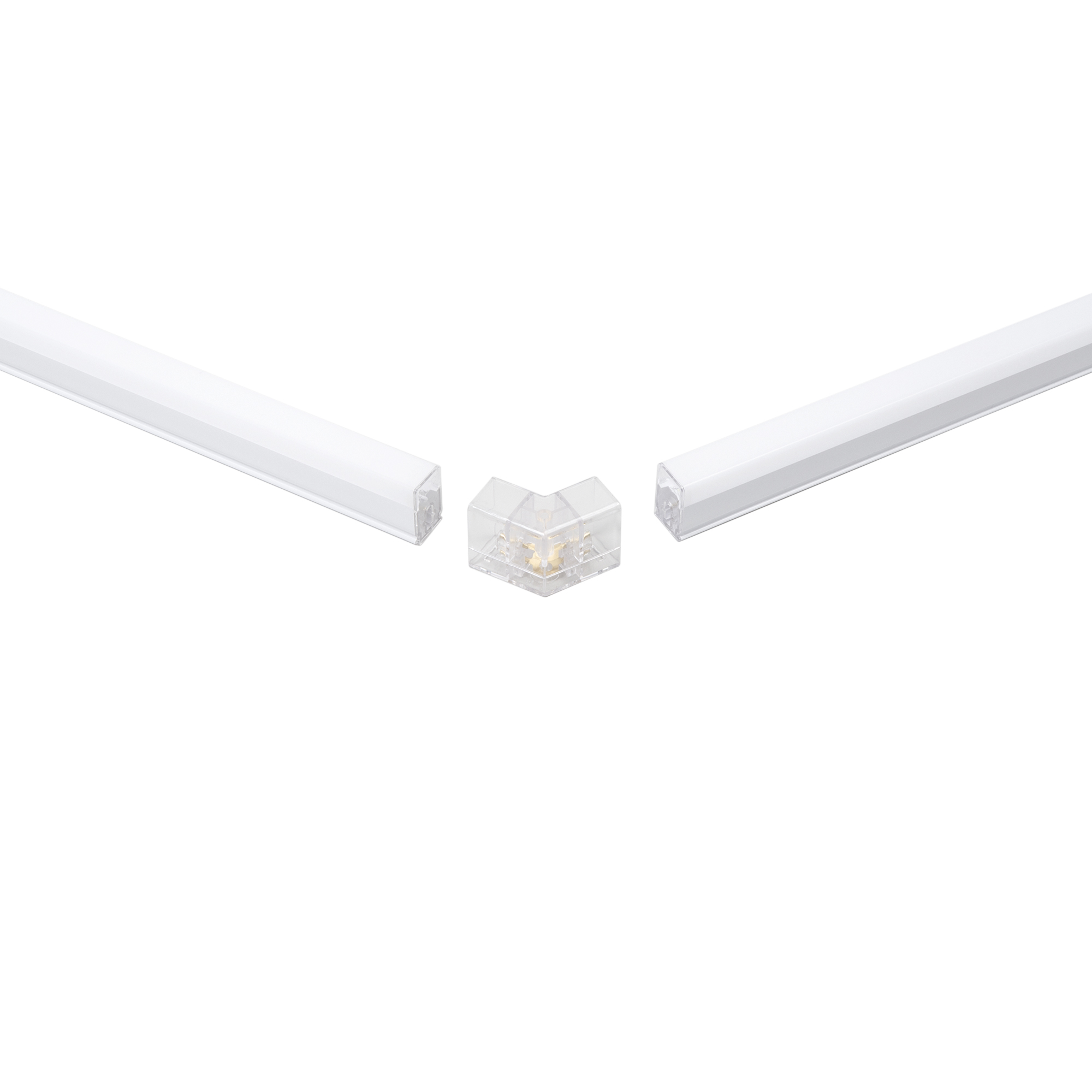 120° EDGE CONNECTOR PER BARRA LED SHAPE - Intec