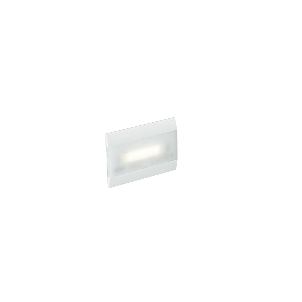 LAMPADA LED D'EMERGENZA A INCASSO HELP BIANCA 1W 80LM 4000K LUCE DI EMERGENZA 3H-80LM 6,7X10,7X3,24C - Intec