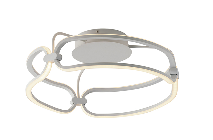 PLAFONIERA LED INFINITY BIANCA 33W 2970LM 4000K 44X44X17CM - Luce Ambiente e Design