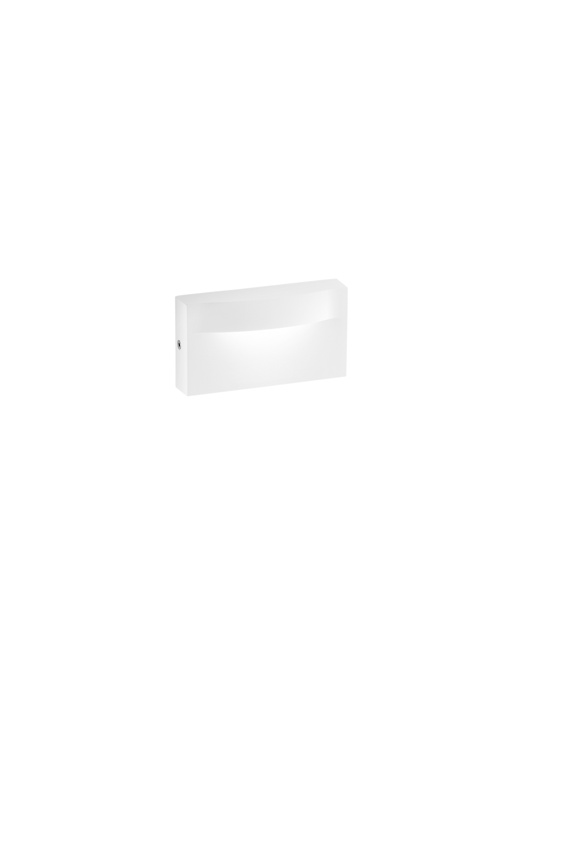 APPLIQUE LED MOBULA BIANCO IN ALLUMINIO 8W 1100LM 3000K IP65 420X180X165MM - Intec