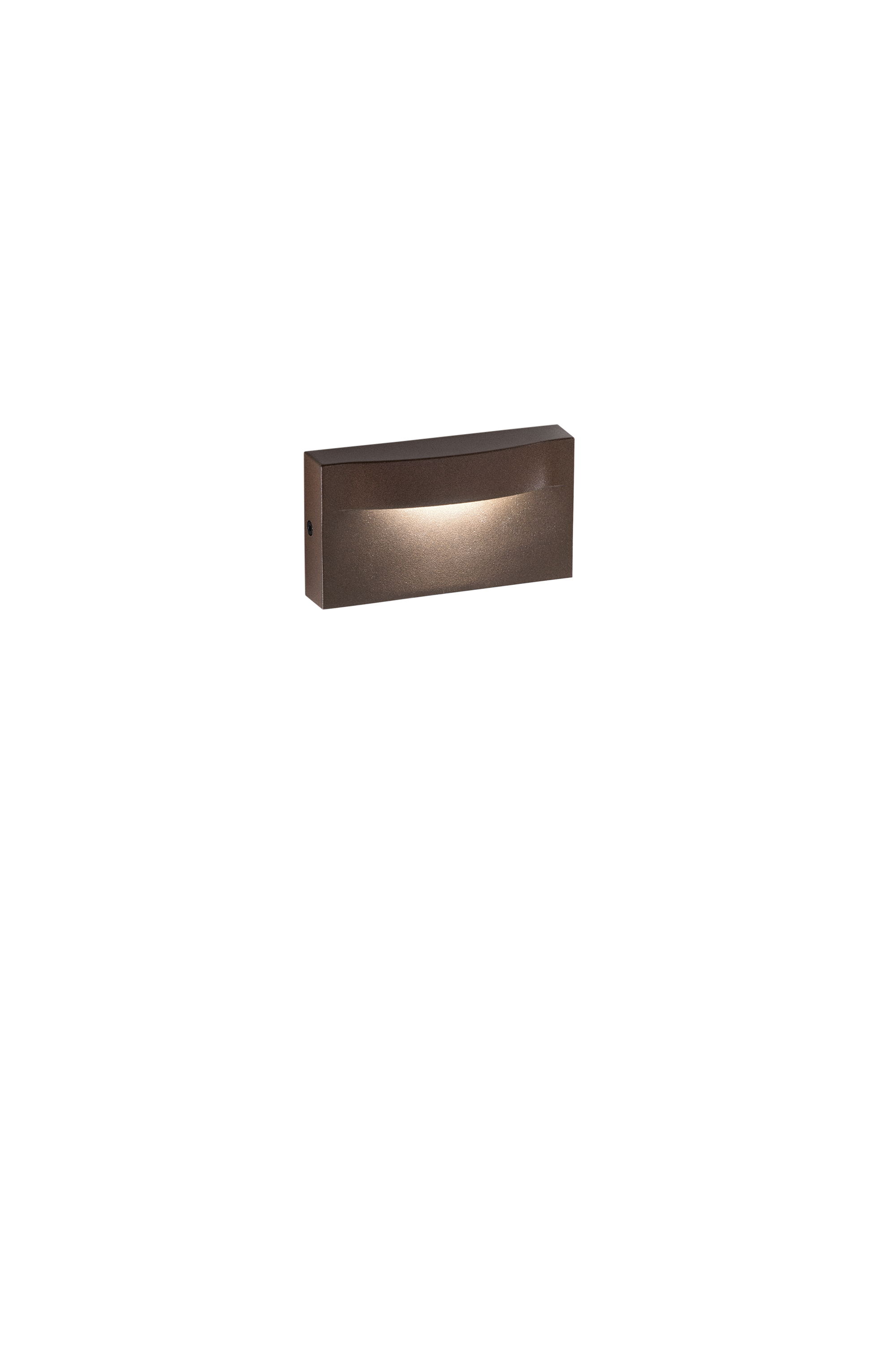 APPLIQUE LED MOBULA BRONZO IN ALLUMINIO 8W 1100LM 3000K IP65 420X180X165MM - Intec