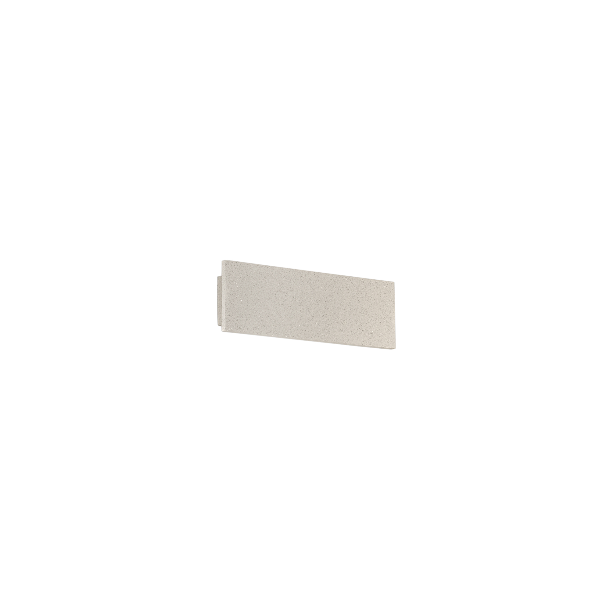 PARKER outdoor LED wall light in white concrete, CCT, 30 cm - Intec