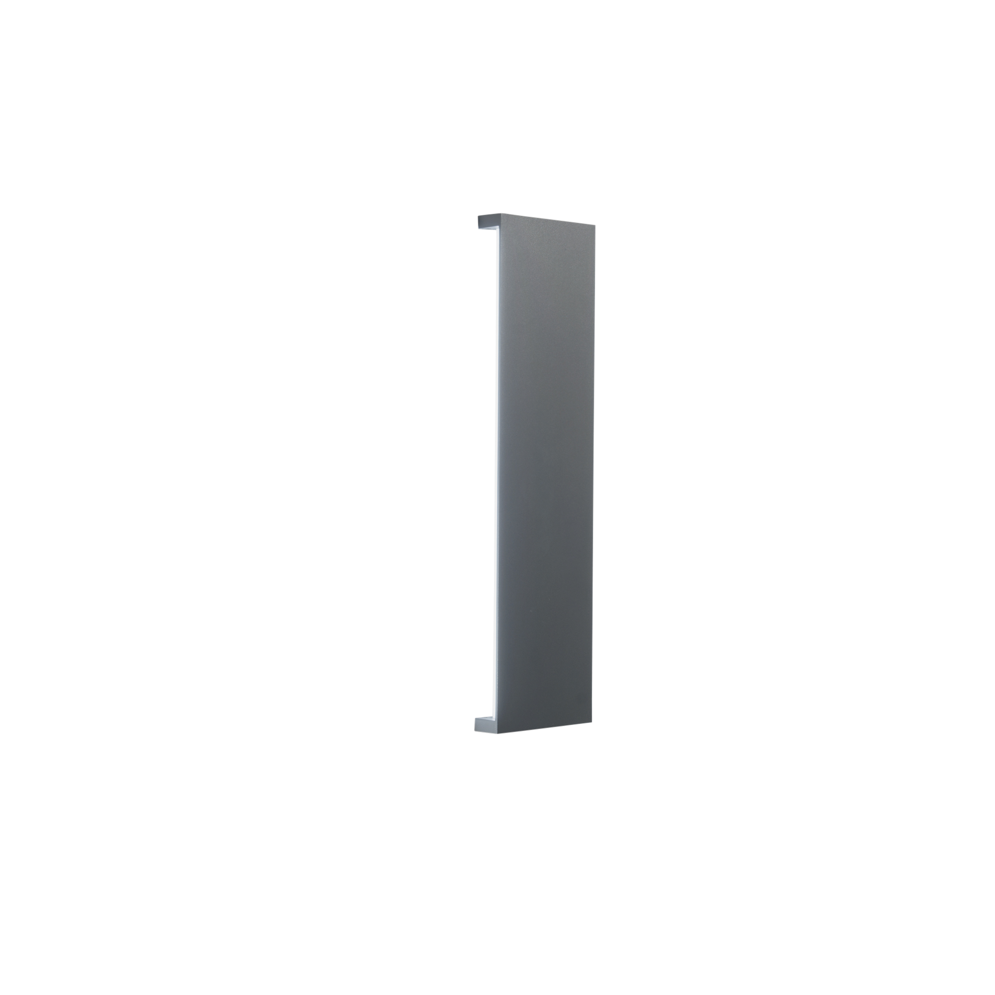 APPLIQUE LED RIBBON ANTRACITE IN ALLUMINIO 2X6W 1600LM 4000K IP65 11,5X42X2,6CM - Intec