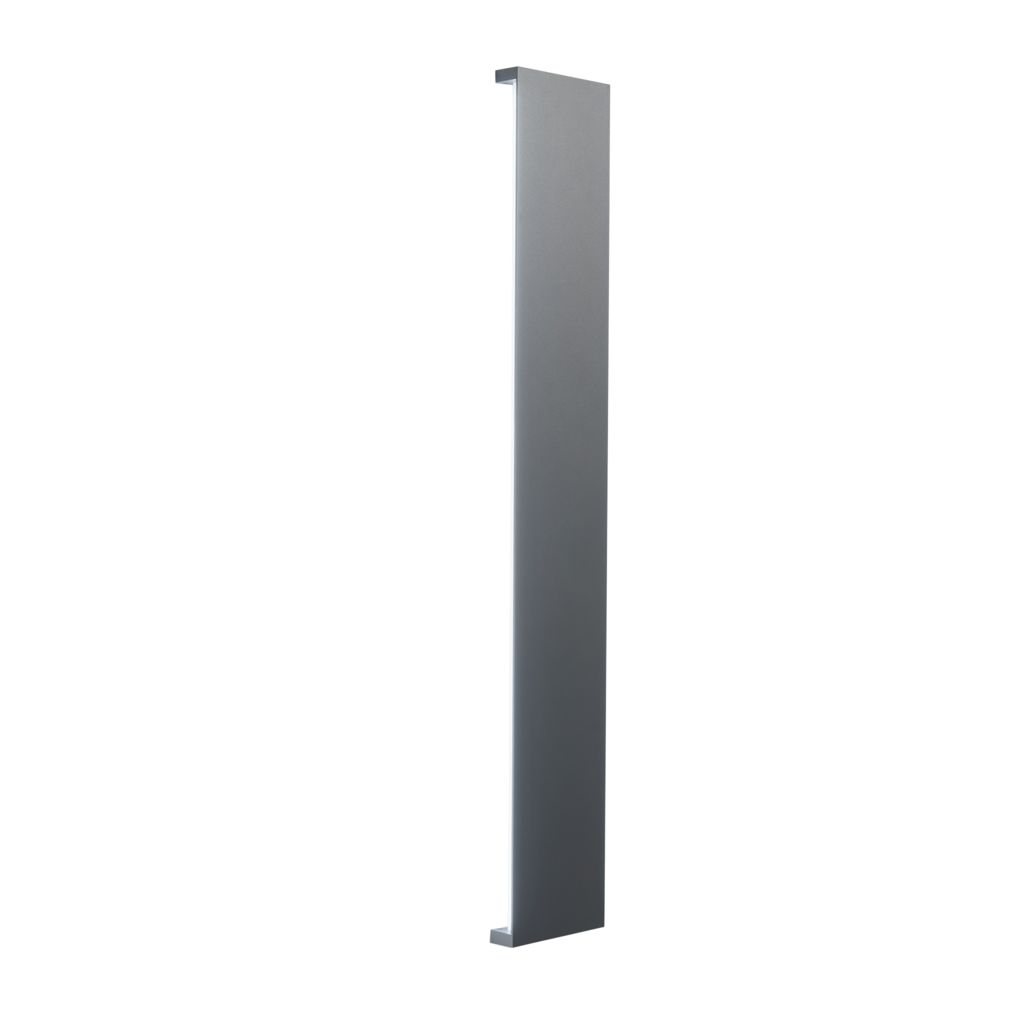 APPLIQUE LED RIBBON ANTRACITE IN ALLUMINIO 2X10W 2600LM 4000K IP65 11,5X72X2,6CM - Intec