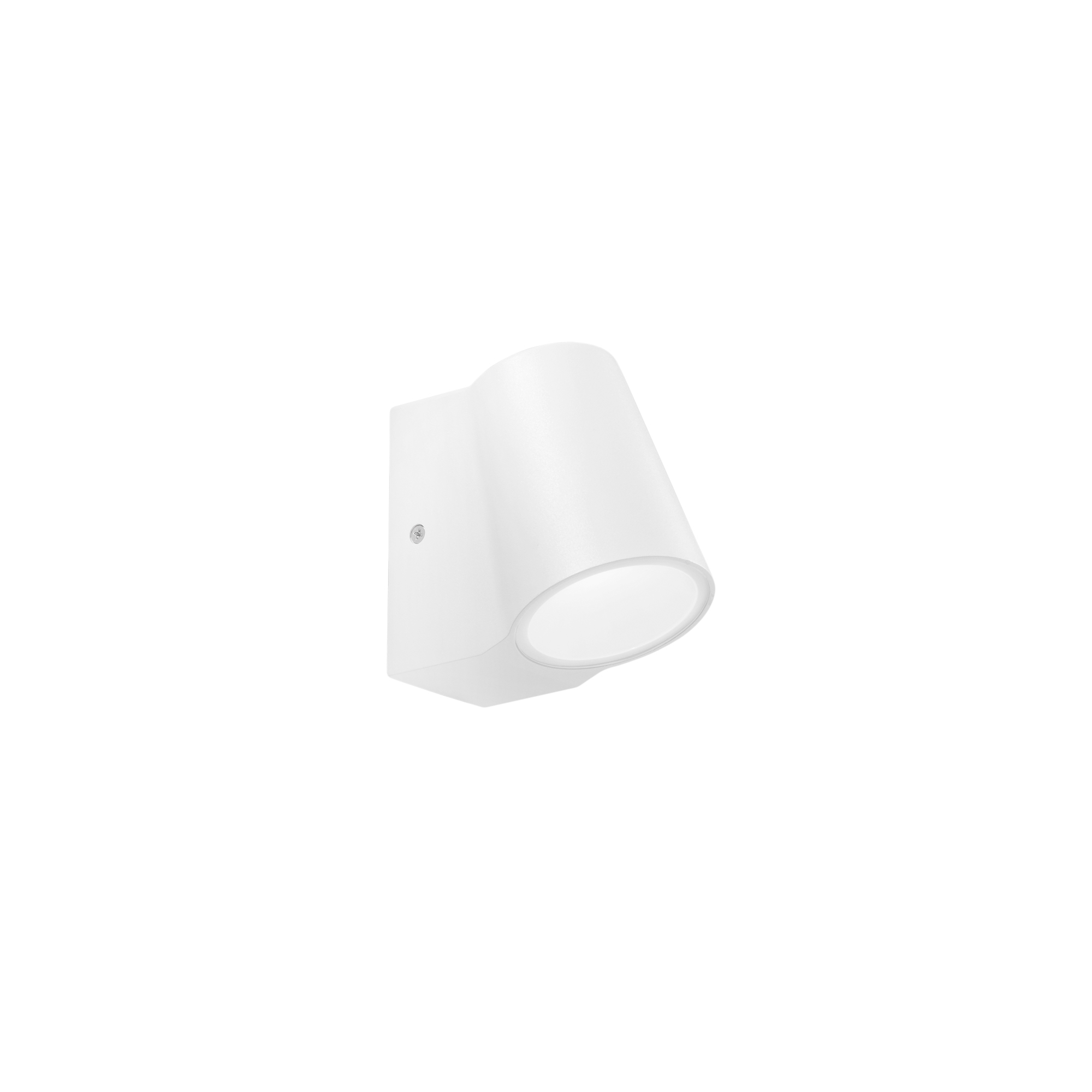 SINTESI LED wall light in white aluminum 4000K - Intec