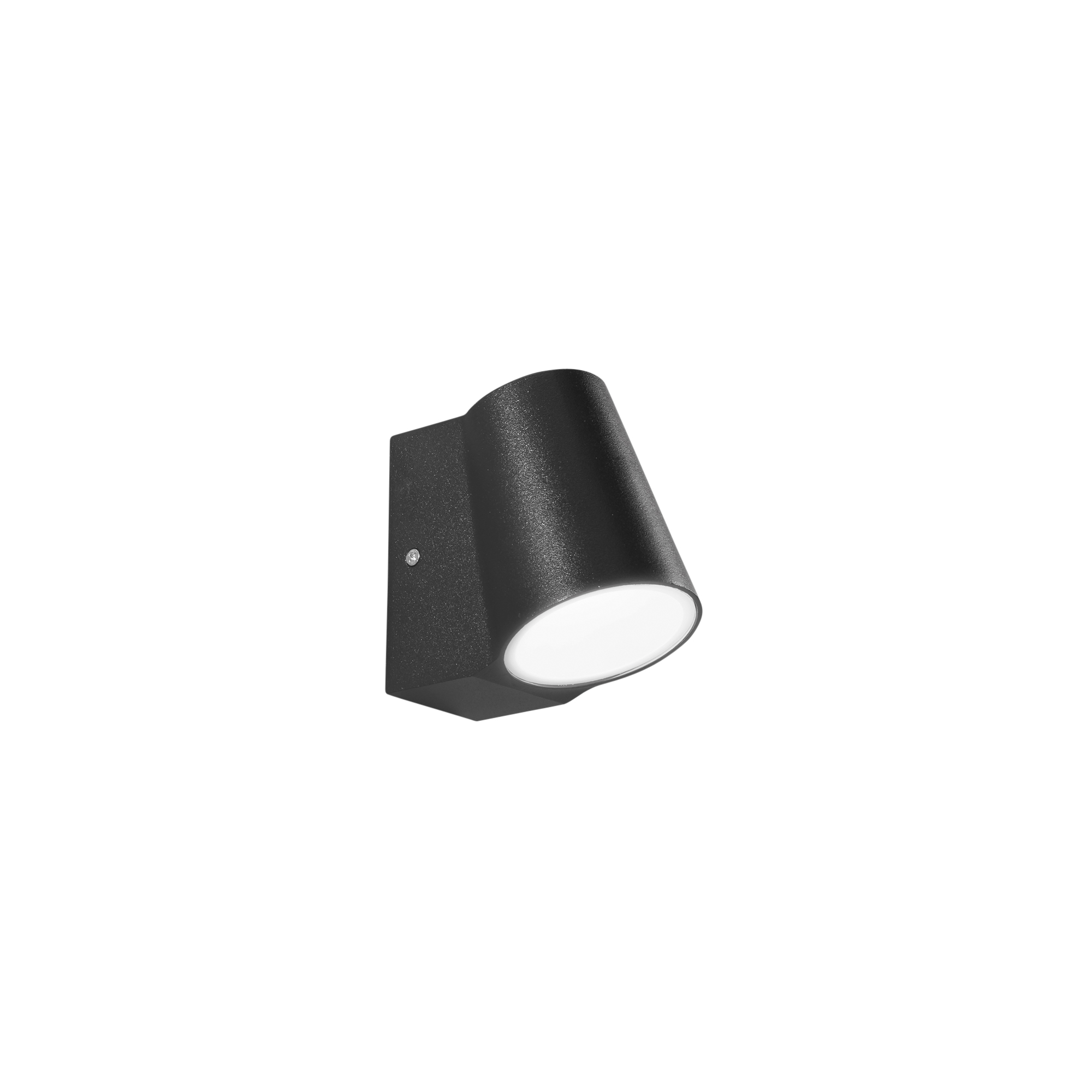 SINTESI LED wall light in black aluminum 4000K - Intec