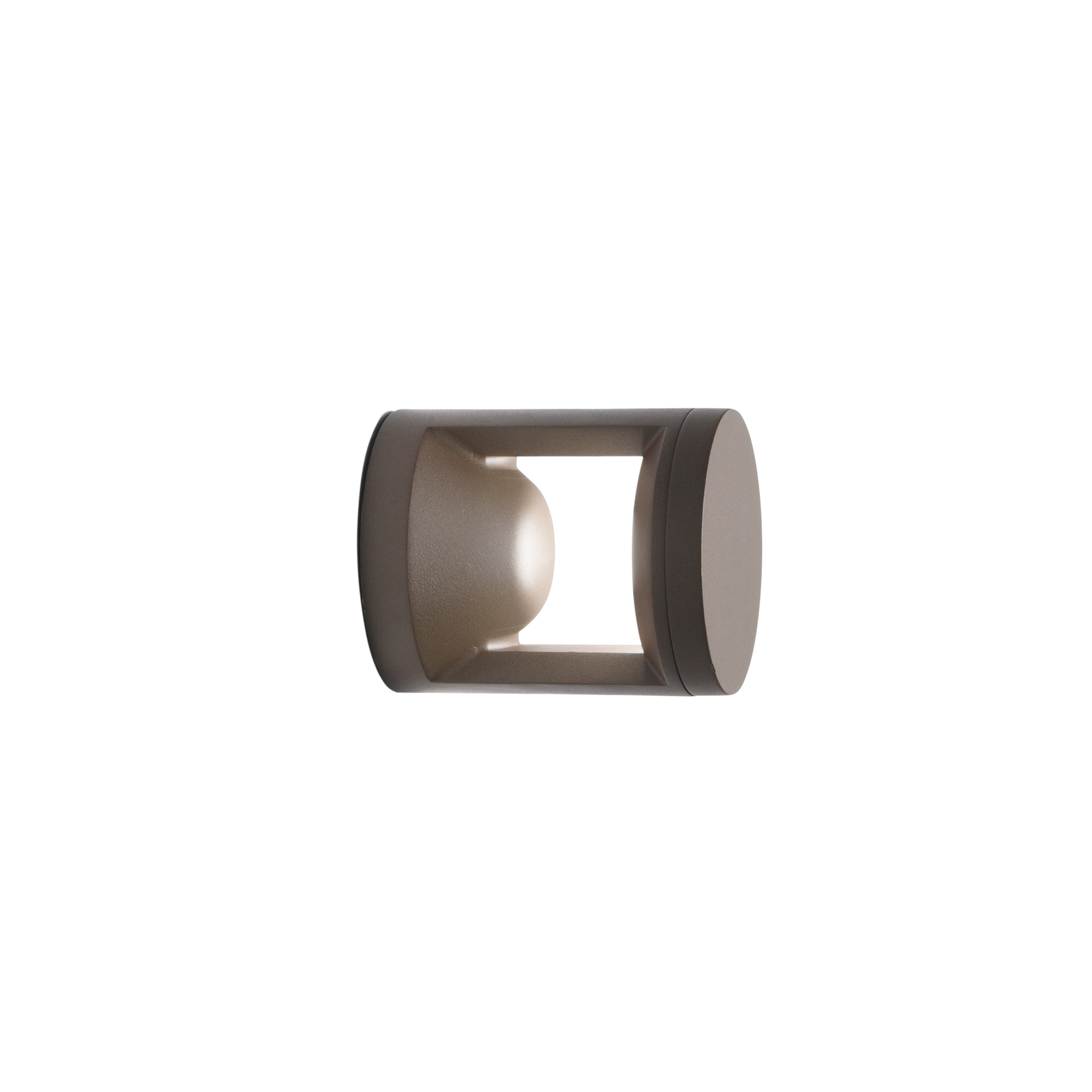WAMI outdoor LED wall light in bronze aluminum 10W 3000K/4000K - Intec