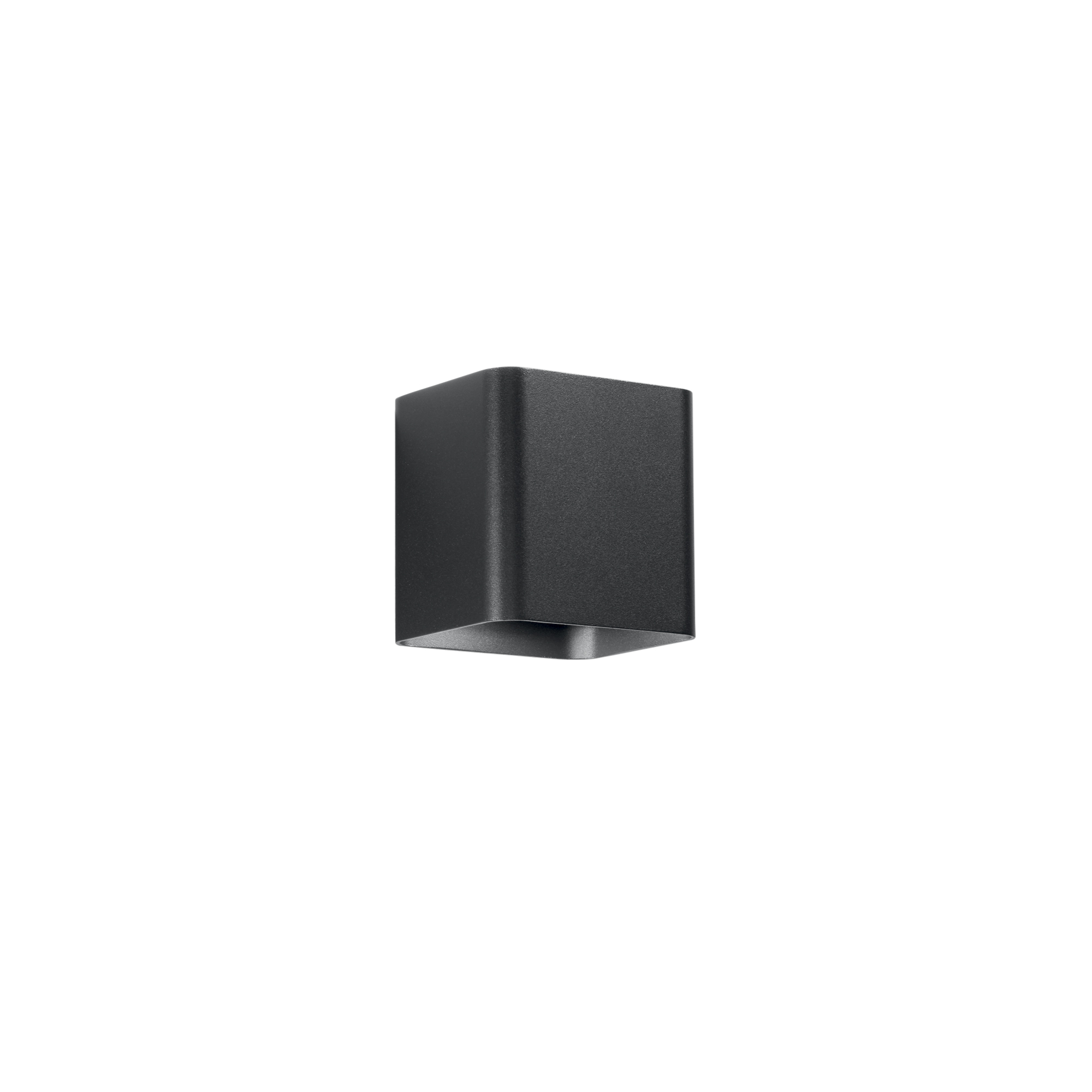 BIOME outdoor LED wall light in black aluminum with CCT IP54 - Intec