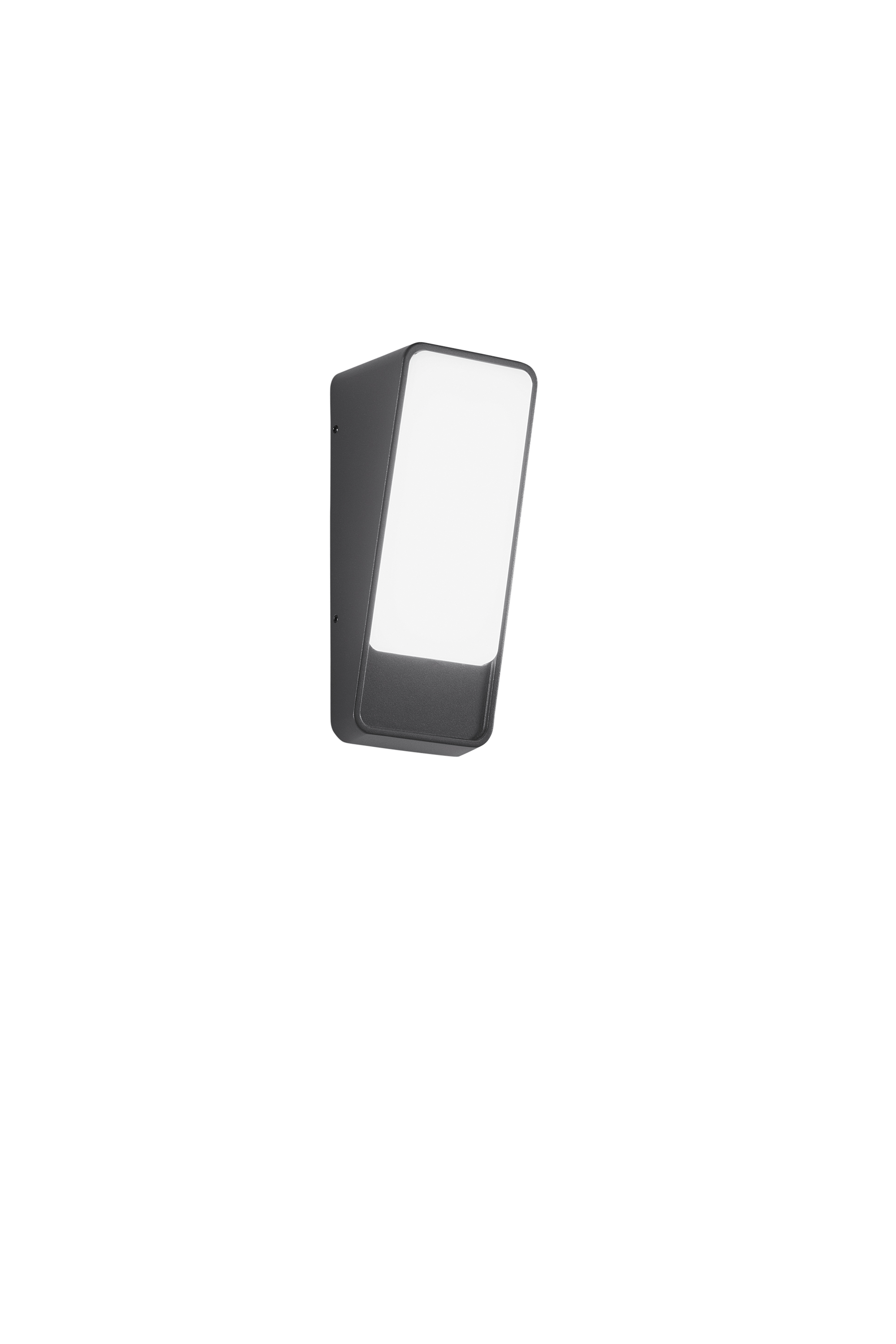 APPLIQUE LED COUPE ANTRACITE IN ALLUMINIO 14W 1950LM 3000K IP65 380X230X305MM - Intec