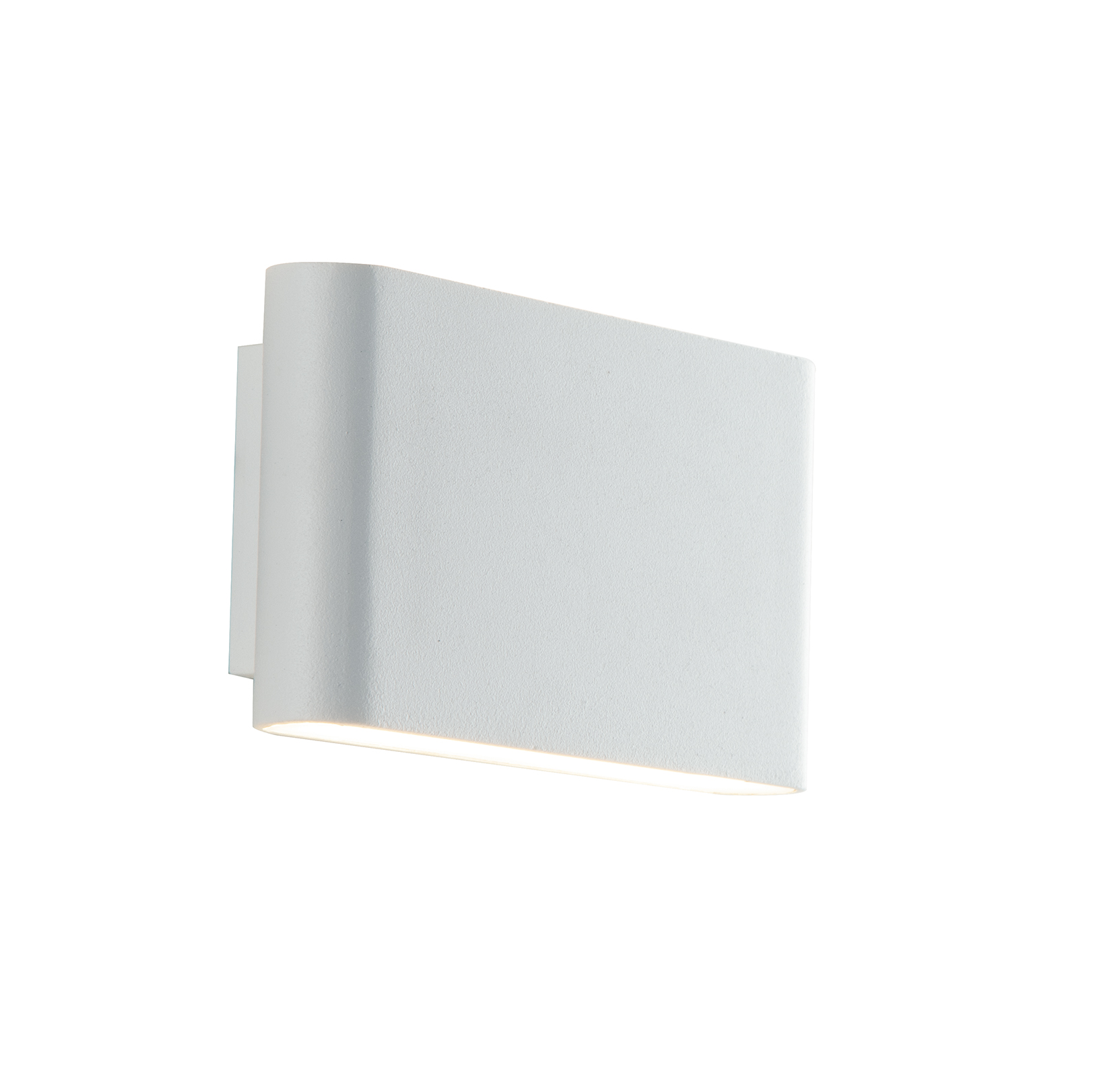 GAMMA outdoor LED wall light in white aluminum with CCT - Intec