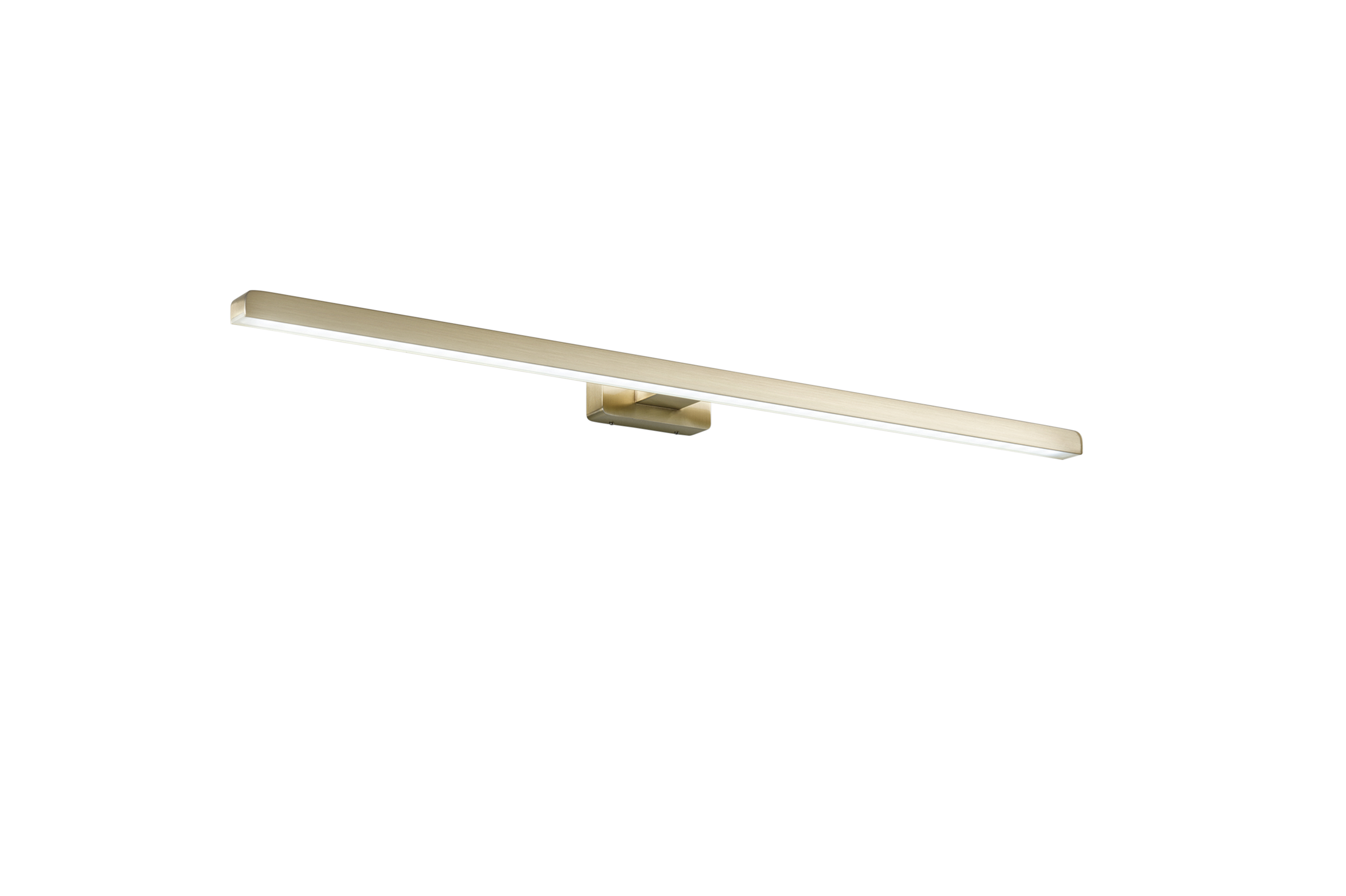 LANCER bathroom LED wall light in aluminum 13W 4000K - 60 cm - gold - Intec