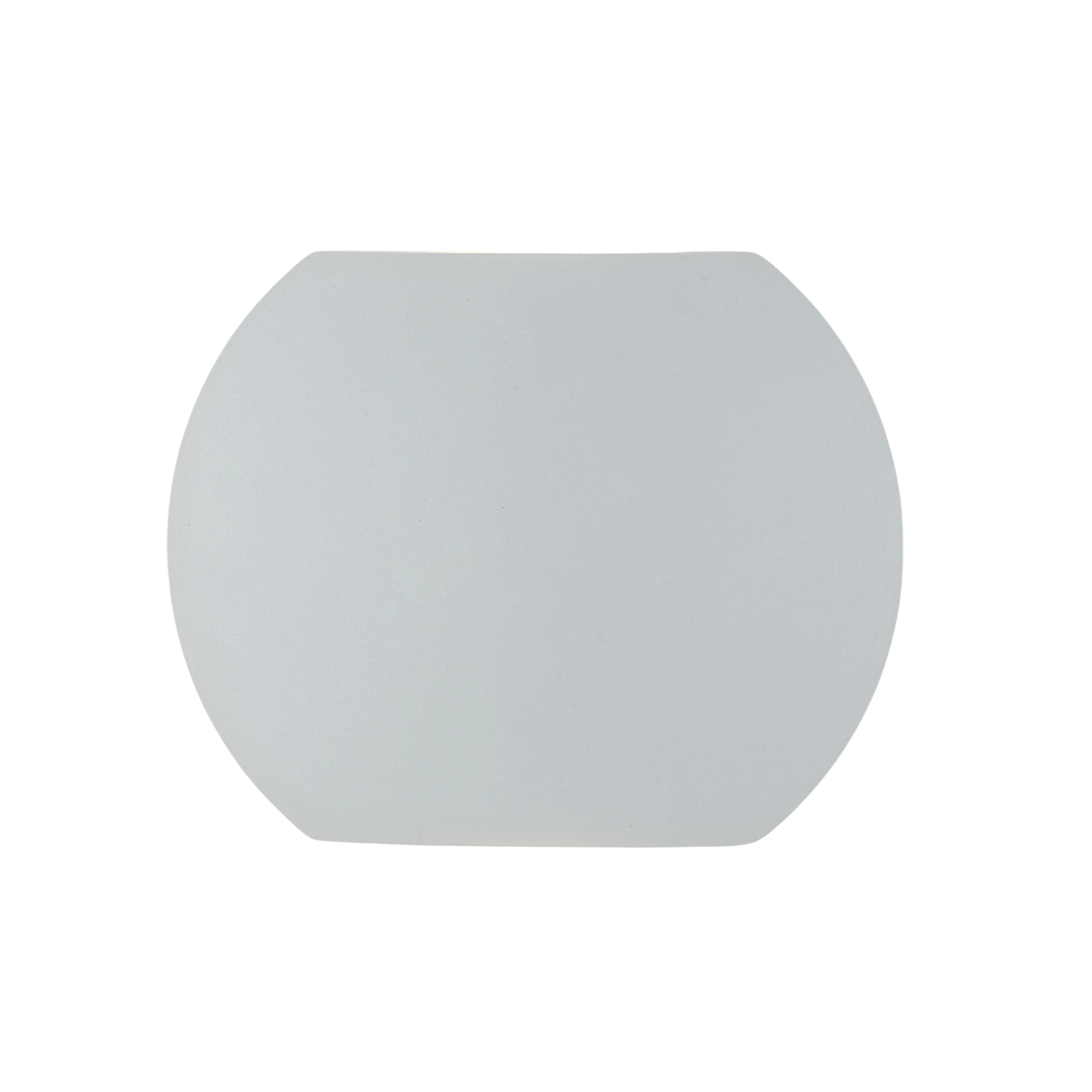 MIURA ultra-thin LED outdoor wall light in white aluminum with dual-emission light, CCT - Intec
