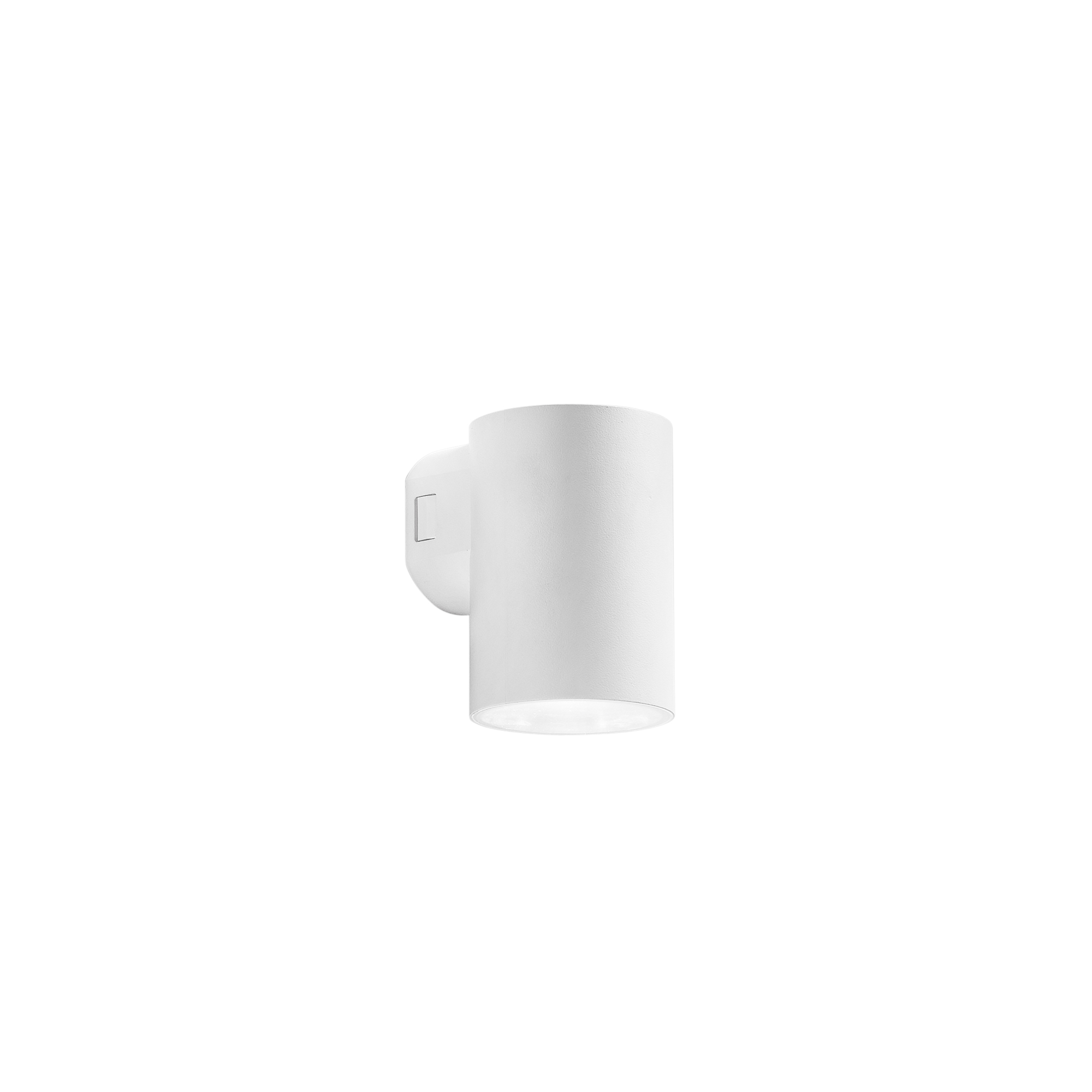 POLO round white outdoor LED wall light with CCT - Intec