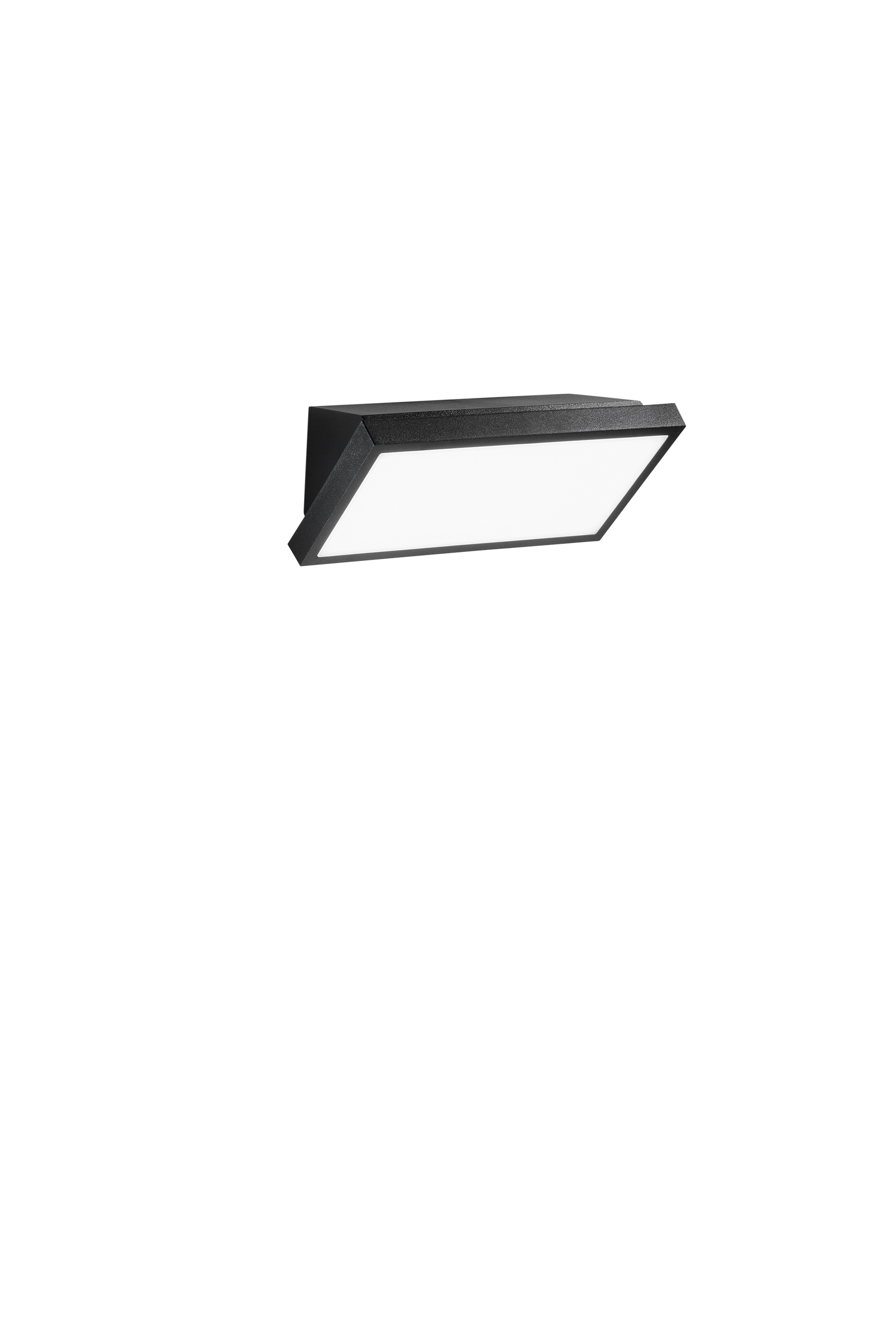 APPLIQUE LED RIM NERO 20W 1500LM 4000K IP54 26X13X12CM - Intec
