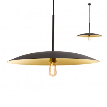 CYMBAL Sosp. Nero op./Oro op. E27 IP20 - 230V, 50Hz - REDO