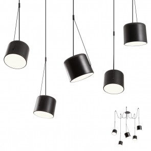 DODO Sosp. Nero Sabb E27 IP20 - 230V, 50Hz - REDO