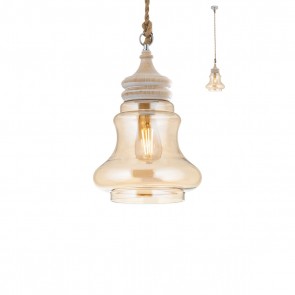 KASHI Sosp. Champagne E27 IP20 - 230V, 50Hz - REDO
