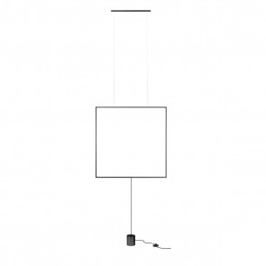 SLICK Sosp/Piant Nero 3000K 37W IP20 - 220-240V, 50/60Hz - REDO