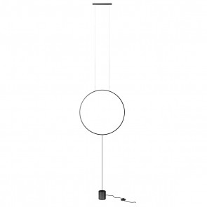 SLICK Sosp/Piant Nero 3000K 19W IP20 - 220-240V, 50/60Hz - REDO