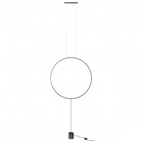 SLICK Sosp/Piant Nero 3000K 28W IP20 - 220-240V, 50/60Hz - REDO