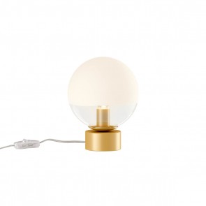 BERRY Lampada tavolo Oro opaco E27 IP20 - 230V, 50Hz - REDO