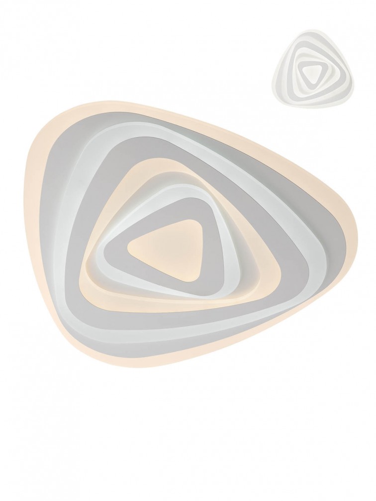 STRATOS Plaf Bianco CCT 90W IP20 - 200-265V, 50/60Hz - SMARTER