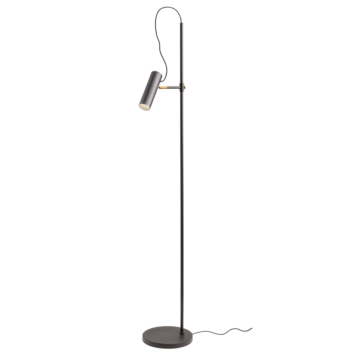 PIVOT Piant. Nero Sabb GU10 IP20 - 230V, 50Hz - REDO