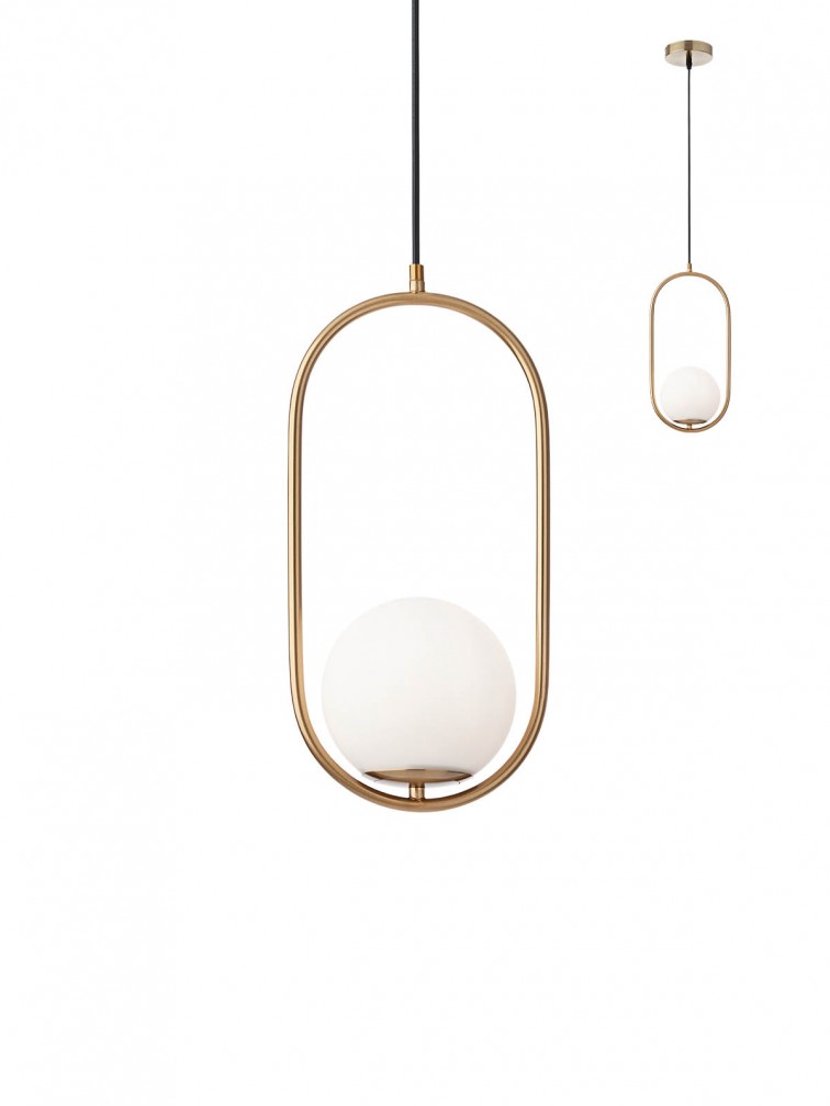 NIVA Sosp Oro E14 IP20 - 230V, 50Hz - SMARTER