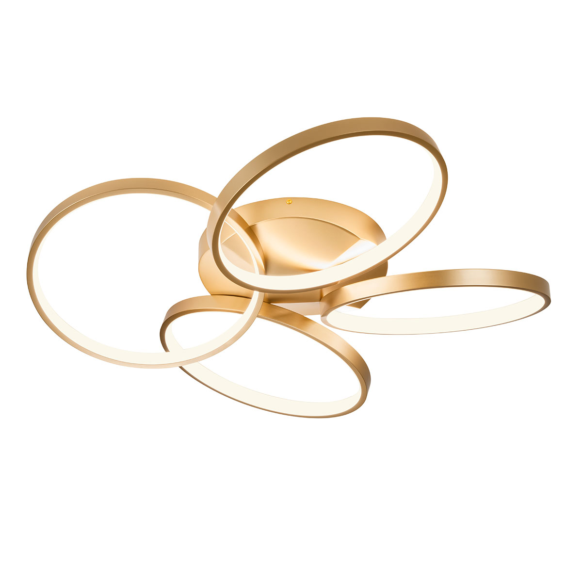 ESPIRAL Plaf. Oro opaco 3000K 64W IP20 - 220-240V, 50/60Hz - REDO