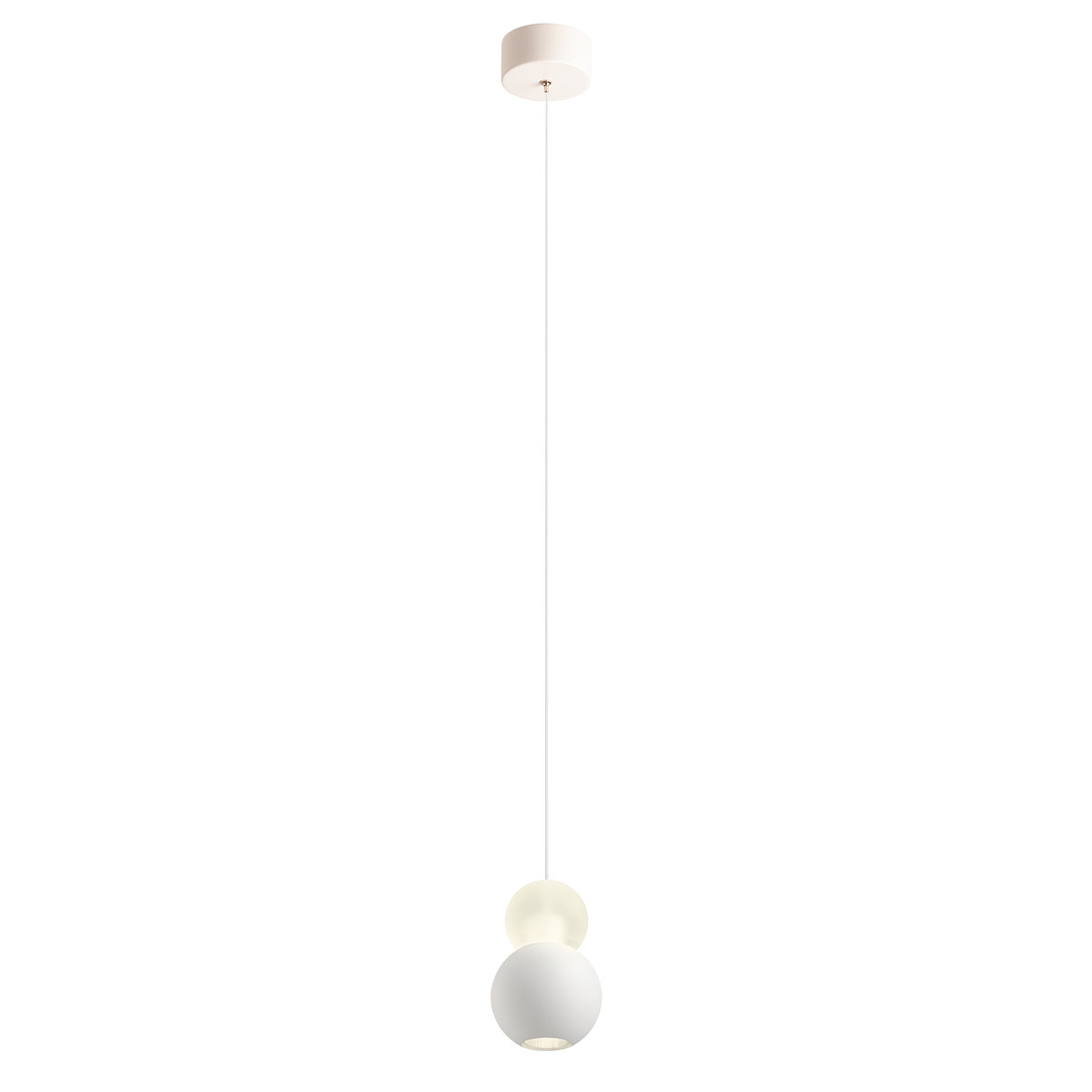 AOBA Sosp. Bianco Sabb 3000K 8W IP20 - 220-240V, 50/60Hz - REDO
