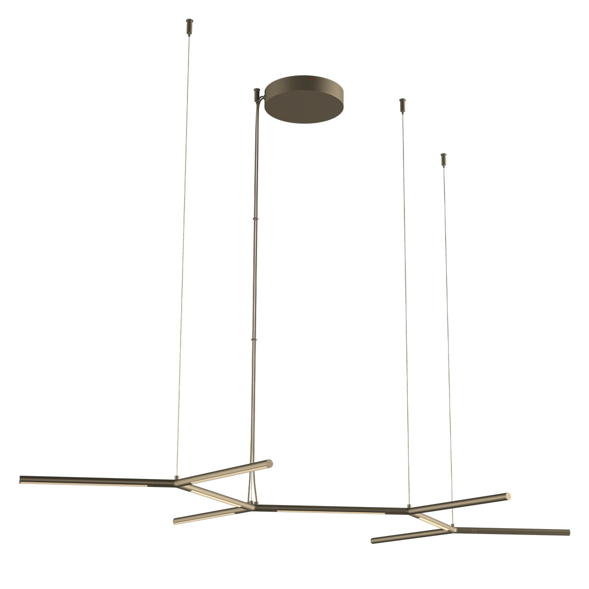 STICK Sosp. Ottone opaco 3000K 65W IP20 - 220-240V, 50/60Hz - REDO