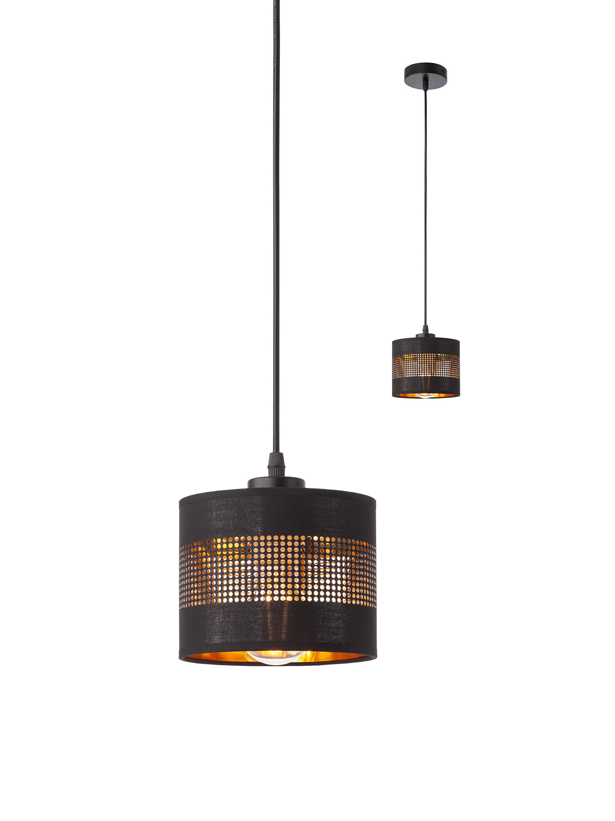 FLINT Sosp Nero E27 IP20 - 230V, 50Hz - SMARTER