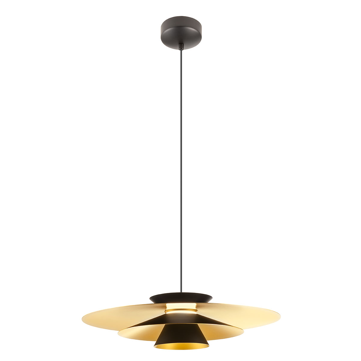 FARGO Sosp. Nero opaco 3000k 16,5W IP20 - 220-240V, 50/60Hz - REDO