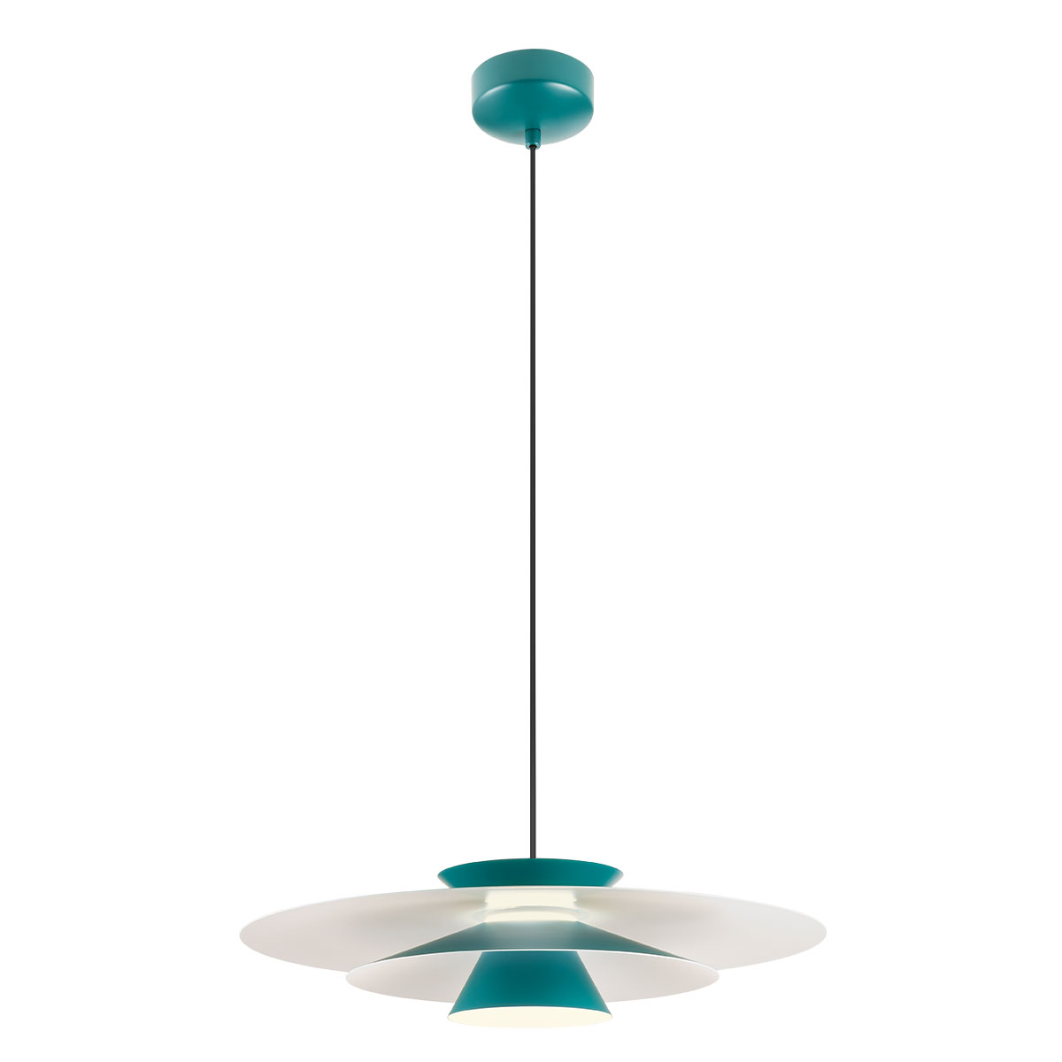 FARGO Sosp. Verde opaco 3000k 16,5W IP20 - 220-240V, 50/60Hz - REDO