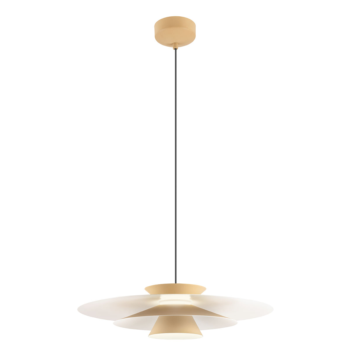 FARGO Sosp. Beige opaco 3000k 16,5W IP20 - 220-240V, 50/60Hz - REDO