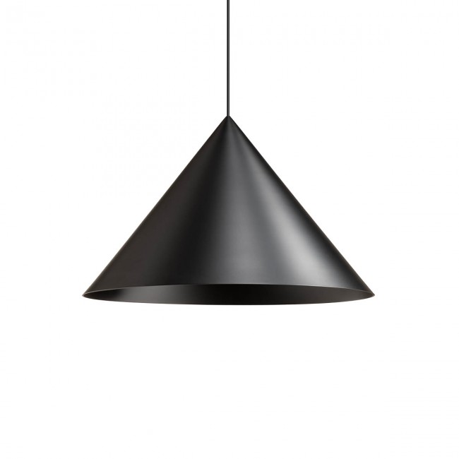 KONOS Sosp. Nero opaco E27 IP20 - 230V, 50Hz - REDO