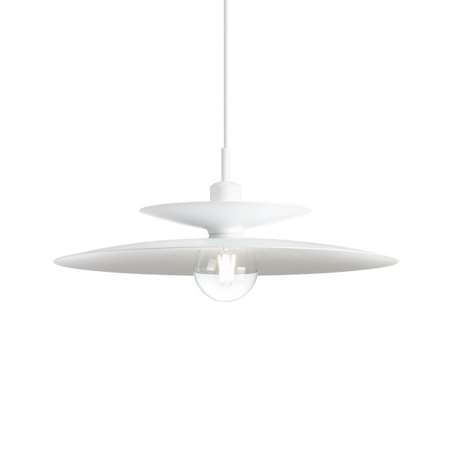 GUNNAR Sosp. Bianco Sat. E27 IP20 - 230V, 50Hz - REDO
