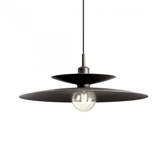 GUNNAR Sosp. Nero opaco E27 IP20 - 230V, 50Hz - REDO