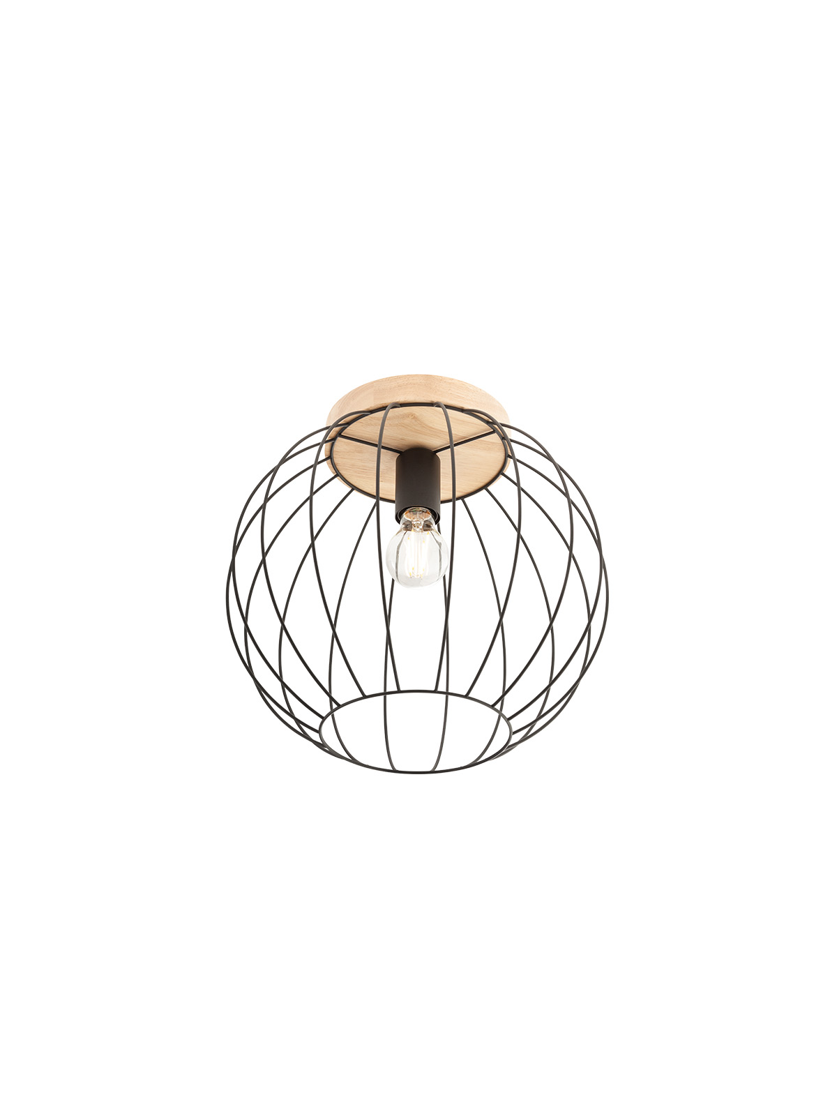 TRELLIS Plaf Nero E27 IP20 - 230V, 50Hz - SMARTER