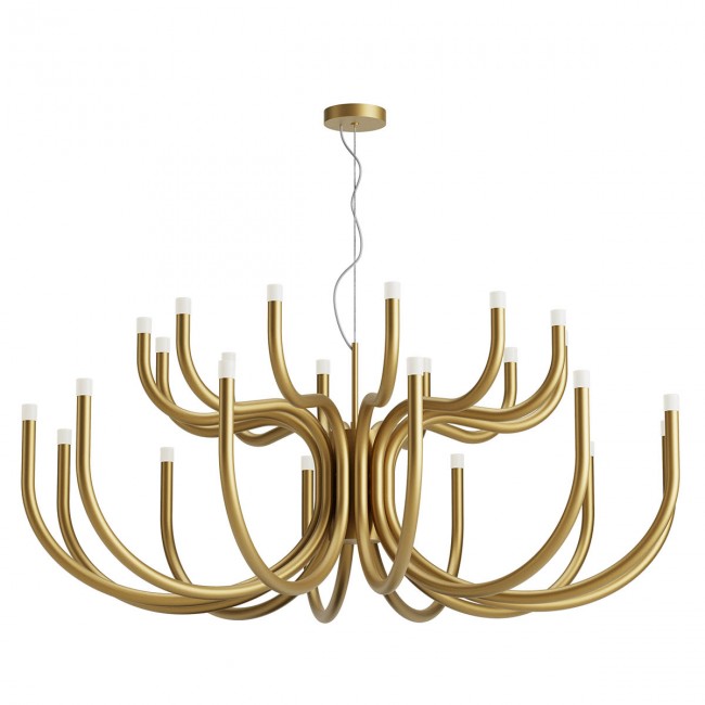 LUXOR Lampadario Oro opaco 3000K 108W - 220-240V, 50/60Hz - REDO