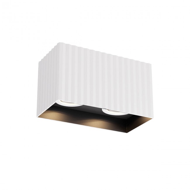 DELPHI Plaf. Bianco Sabb GU10 IP20 - 230V, 50Hz - REDO