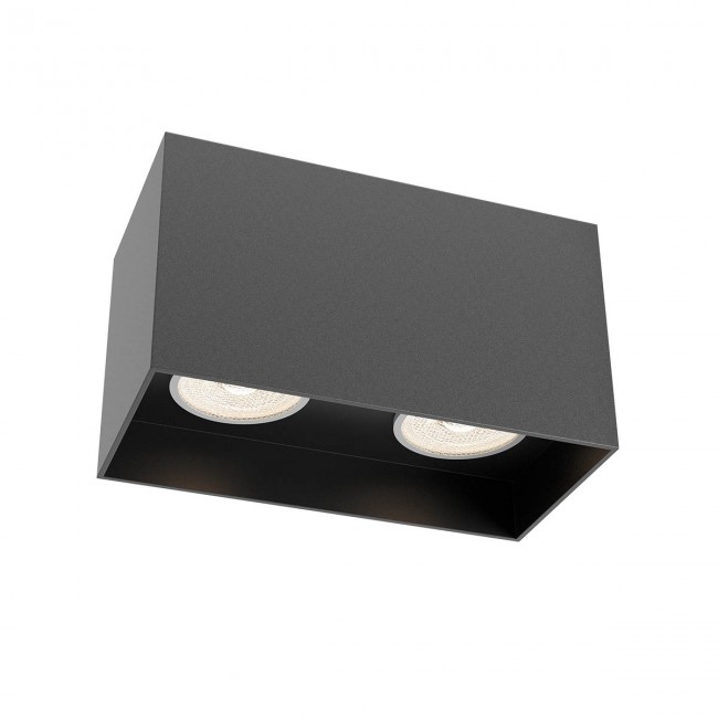 CORINTH Plaf. Nero Sabb GU10 IP20 - 230V, 50Hz - REDO