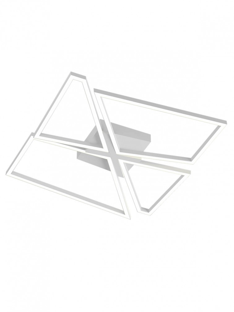 SLASH Plaf Bianco CCT switch 50W IP20 - 220-240V, 50/60Hz - SMARTER