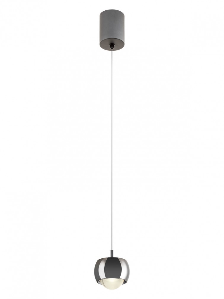 AVES Sosp Nero Cromato 3000K 12W IP20 - 220-240V, 50/60Hz - SMARTER