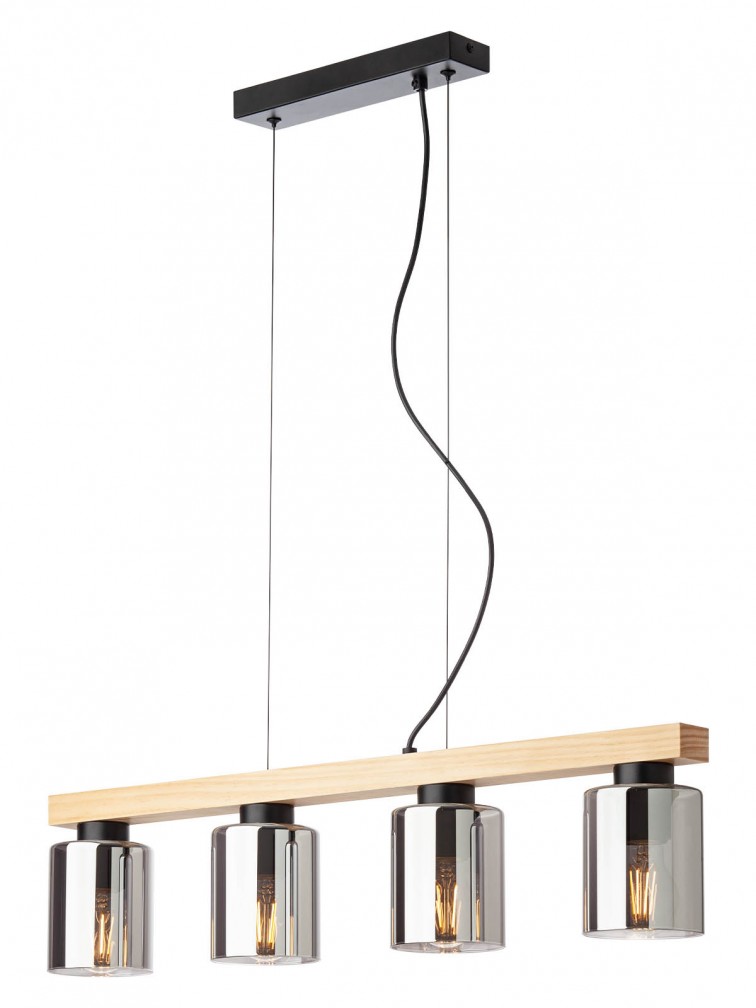 ROTIS Sosp Legno/Fumè E27 IP20 - 230V, 50Hz - SMARTER