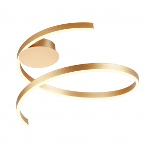 SCROLL Plaf. Bronzo opaco CCT 38W IP20 - 220-240V, 50/60Hz - REDO