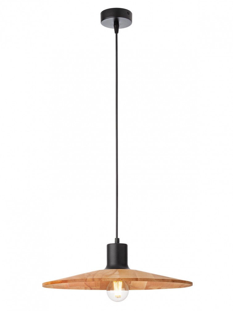 FRESNO Sosp Nero E27 IP20 - 230V, 50Hz - SMARTER
