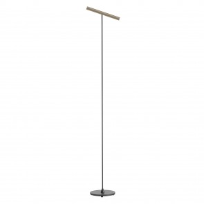 PRAXI Piant. Nero/Coffe 2700K 8,3W IP20 - 220-240V, 50/60Hz - REDO