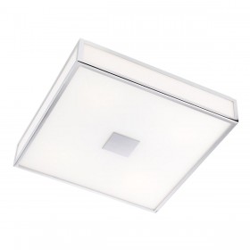 EGO Plaf. Cromato E27 IP44 - 230V, 50Hz - REDO