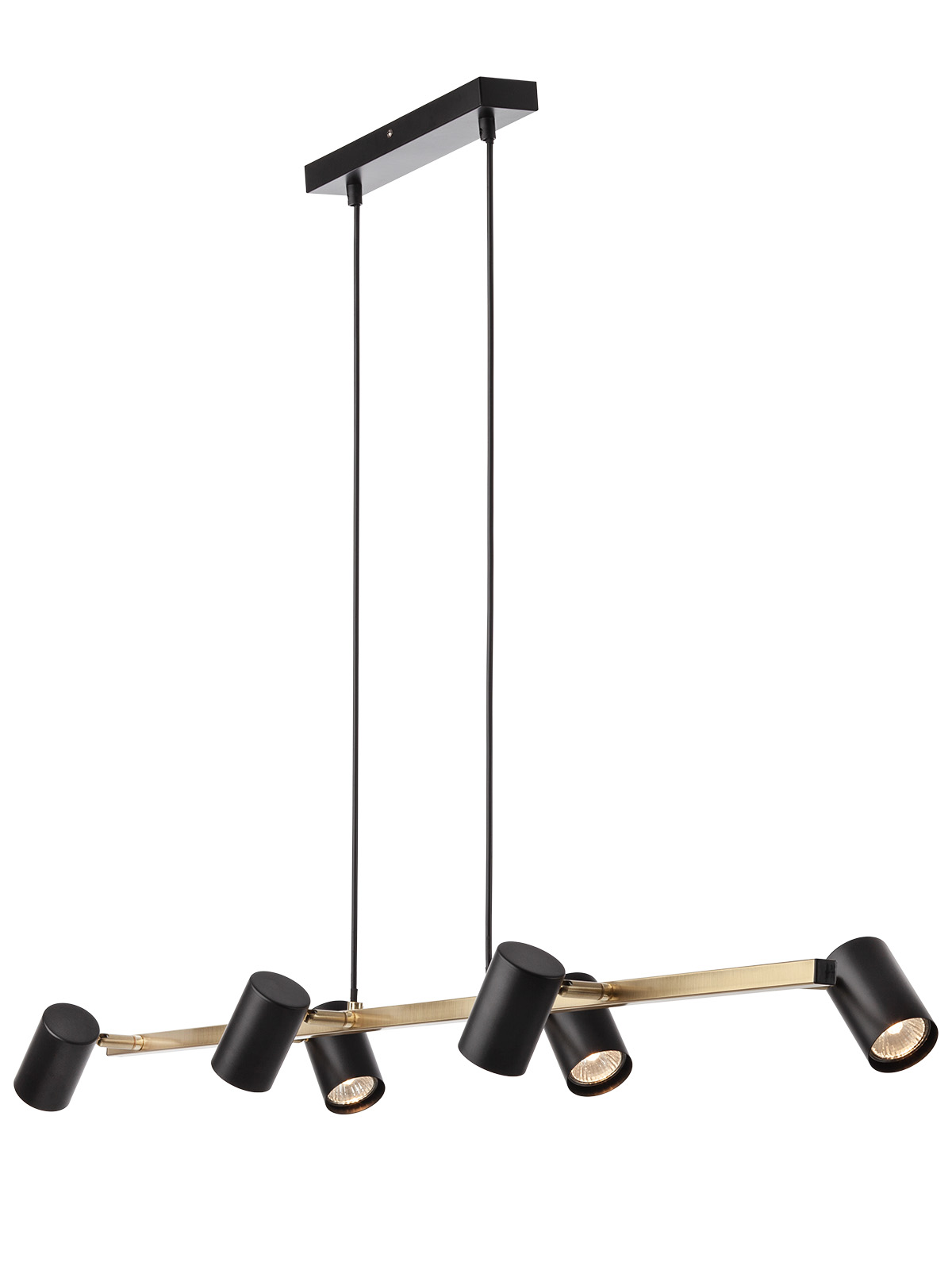 CRIUS Sosp Ottone/Nero GU10 IP20 - 230V, 50Hz - SMARTER